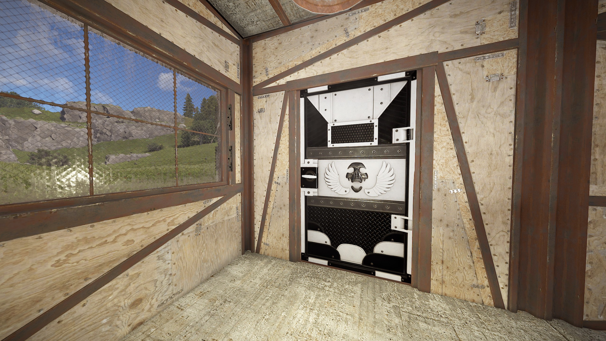 No Mercy Armored Door