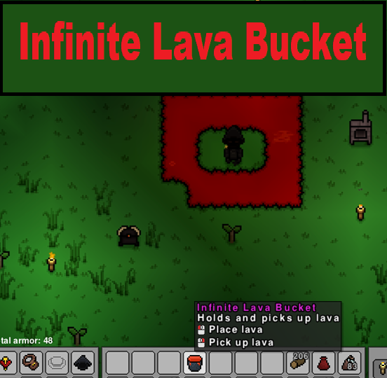 Infinite Lava Bucket