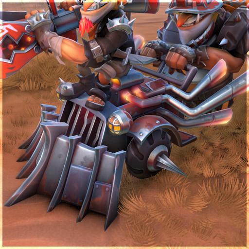 Mad Tex: Firey Road - Cart