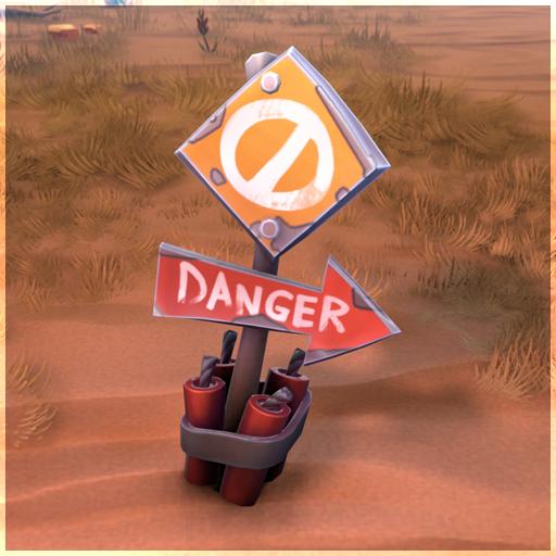 Mad Tex: Firey Road - Sign