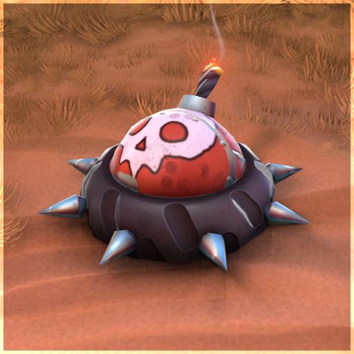 Mad Tex: Firey Road - Proximity Mine