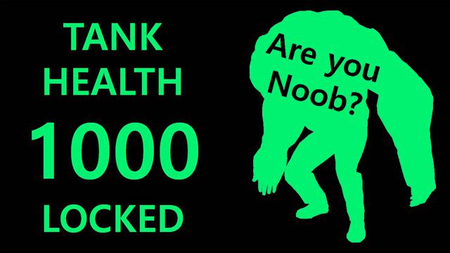 [Baby Mode] Tank H.P 1000 Locked