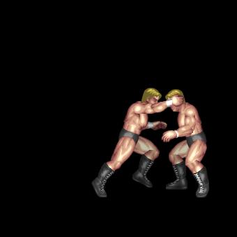 Snapmare & Chop/Kick Combo (Samoa Joe)