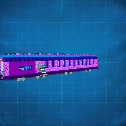 DINNING CAR MODERN TRAIN