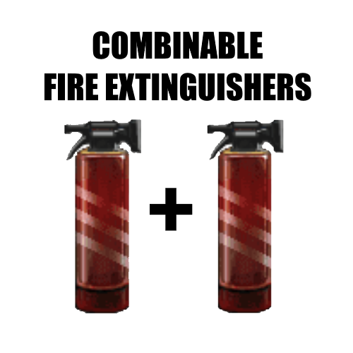 Combinable Fire Extinguishers