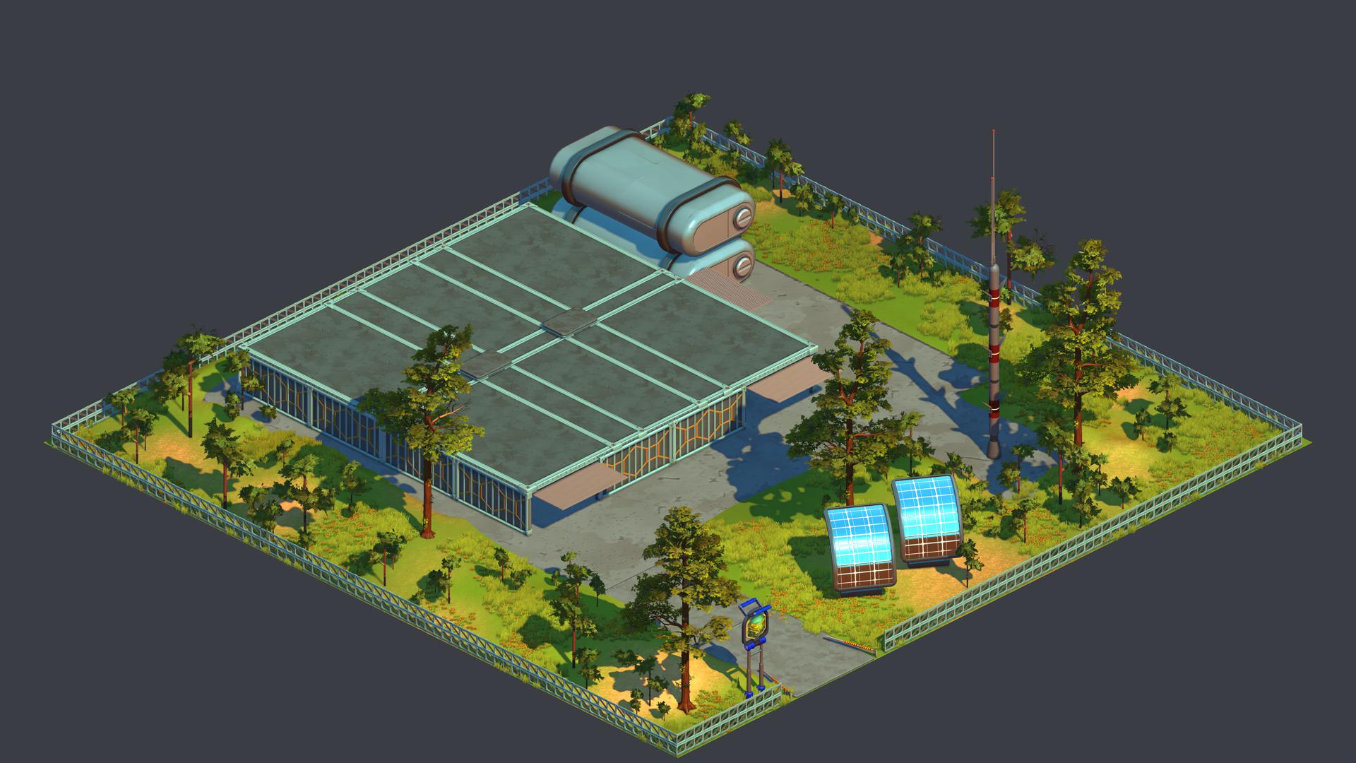 Small warehouse.tile