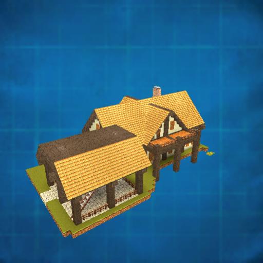 A beautiful farm-house