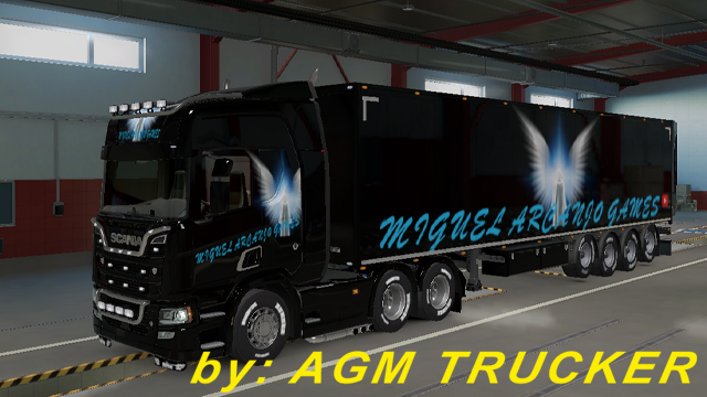 SKIN TRUCK SCANIA R MIGUEL ARCANJO - CANAL JUNIODJGAMES