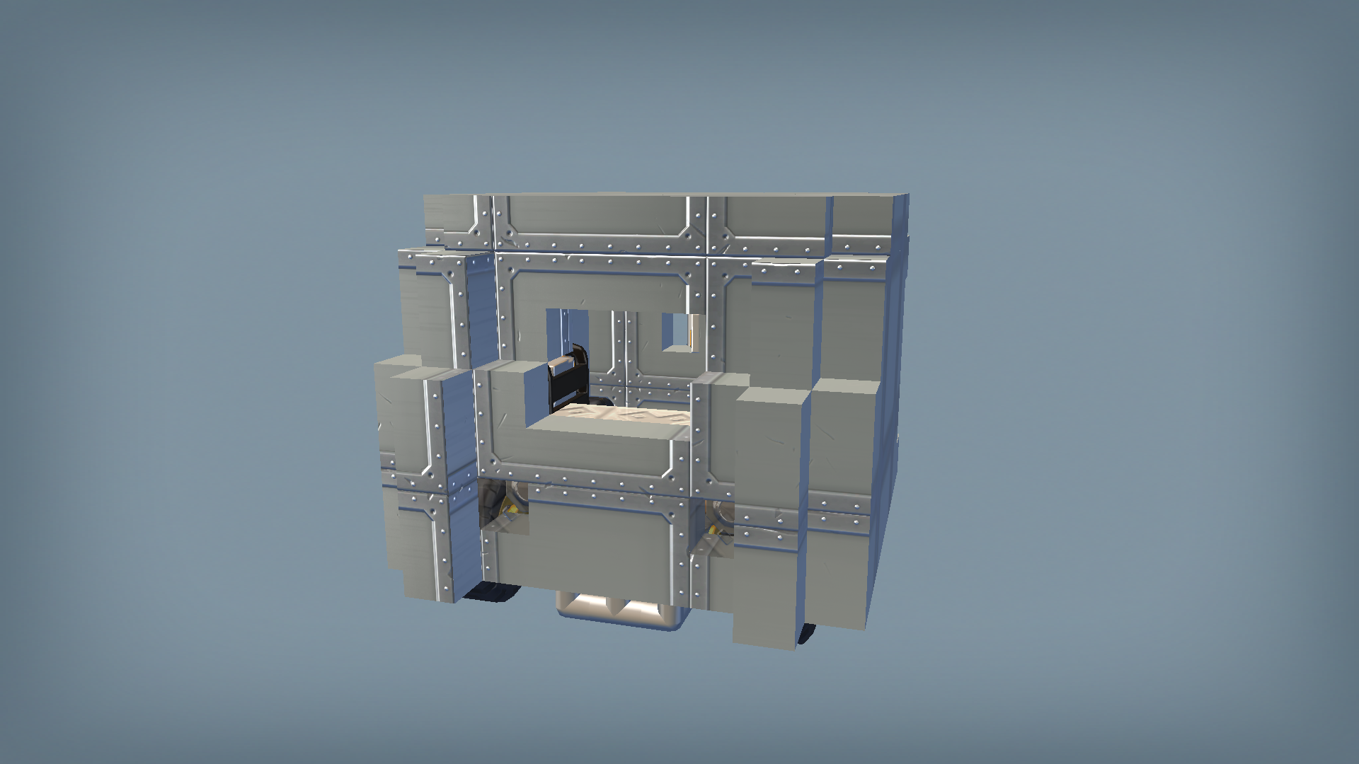 small warehouse tank