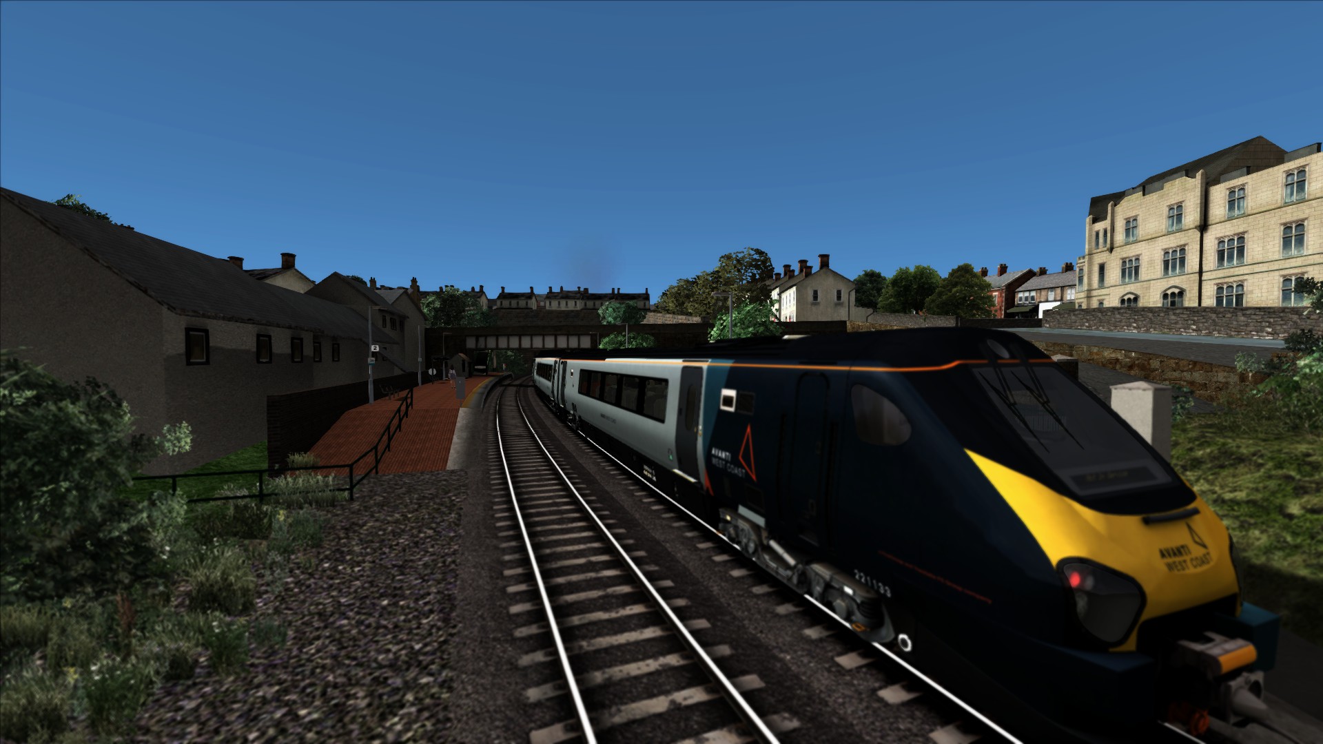 Avanti Class 221 (Super Voyager) 5 car Holyhead to Llandudno via Llandudno Junction