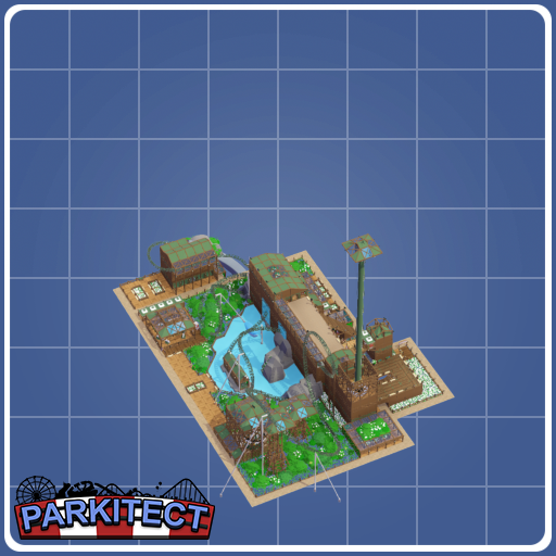 Hydraulically Launced Coaster, Gyro Drop Tower, Spiral Slide, Elevator, Experience, Plane Carousel [WOODLANDS]