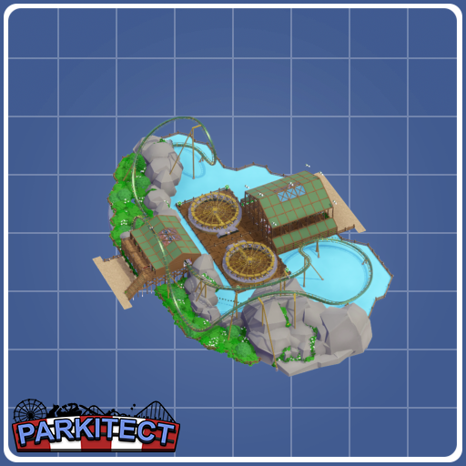 Floorless Coaster, Enterprise [WOODLANDS]