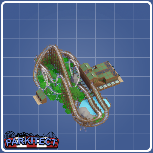 Inverting Wooden Coaster [WOODLANDS]