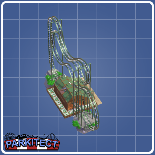 Vertical Spinning Coaster [WOODLANDS]