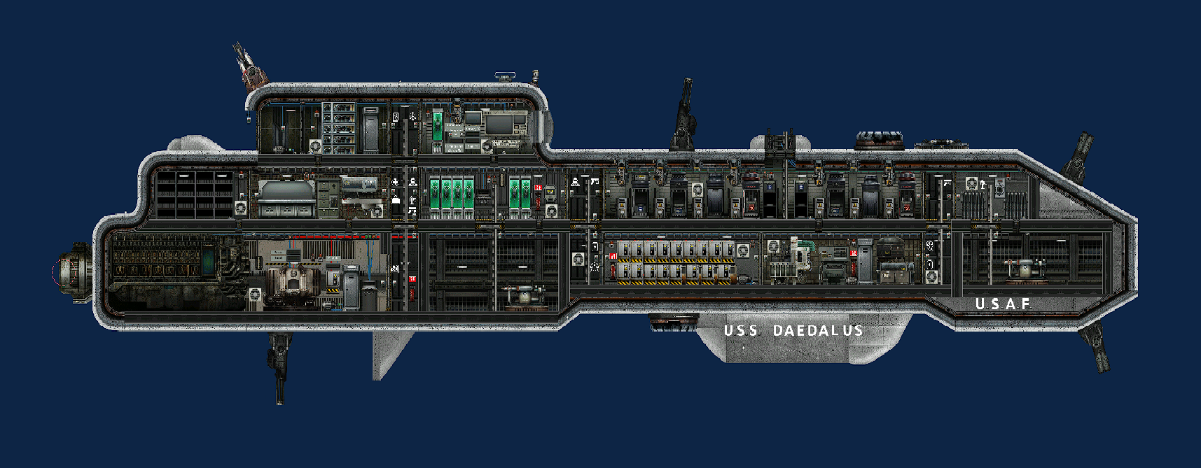 USS Daedalus – Barotrauma Mod