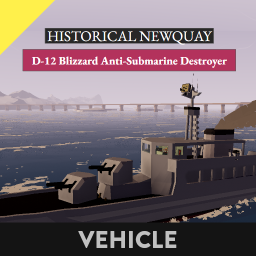 D-12 Blizzard Anti-Submarine Destroyer
