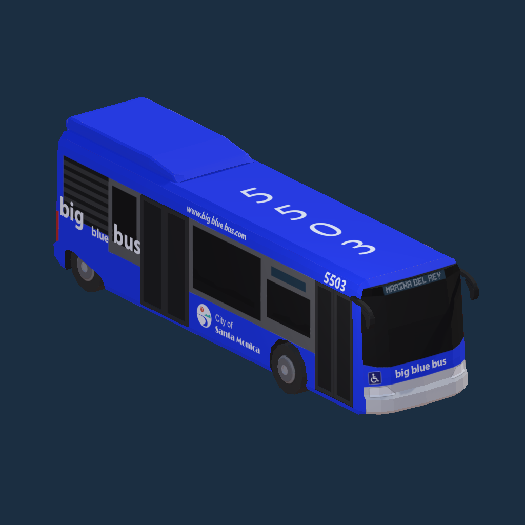 Big Blue Bus -Small preview