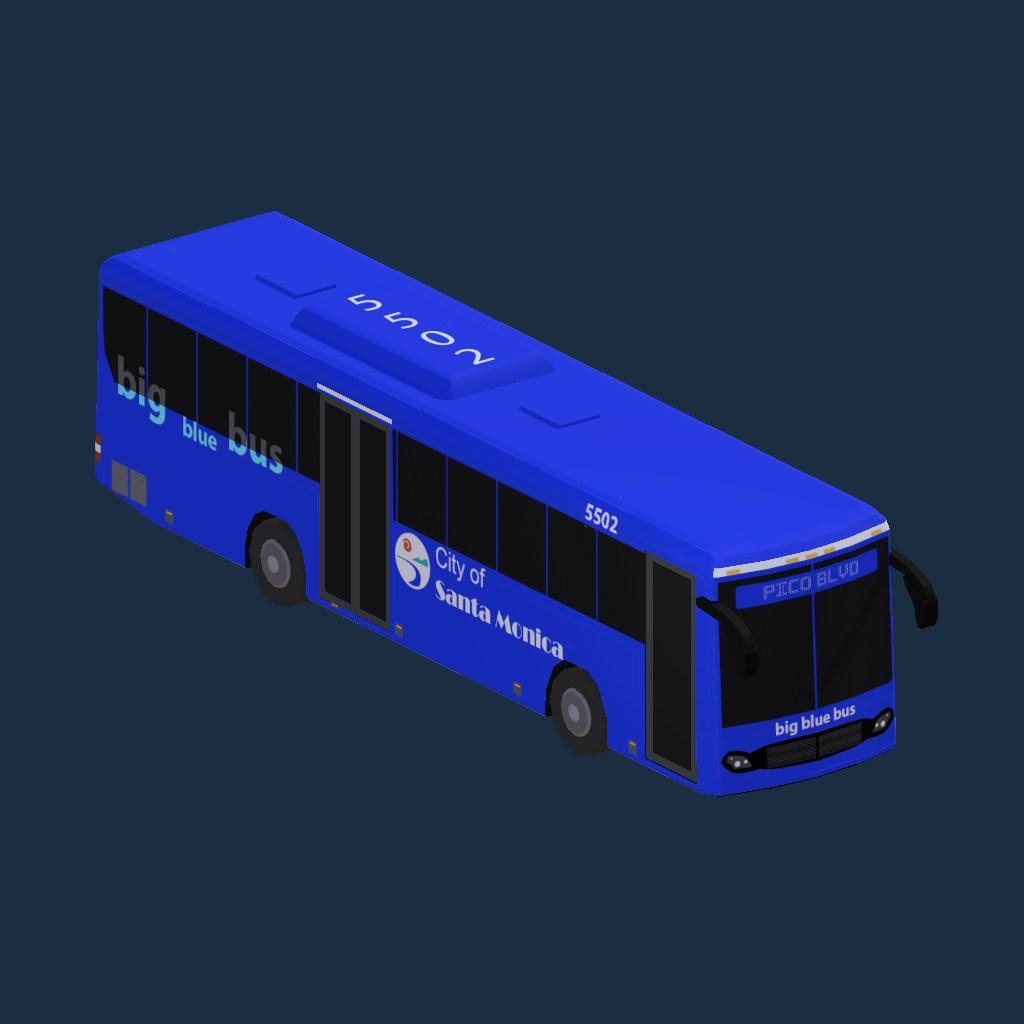 Santa Monica Bus Lines Updated Logo preview