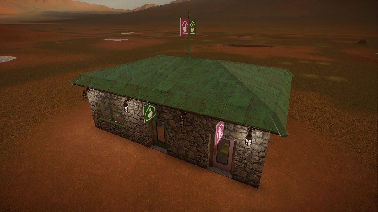 Stone and Copper Keeper and Staff room