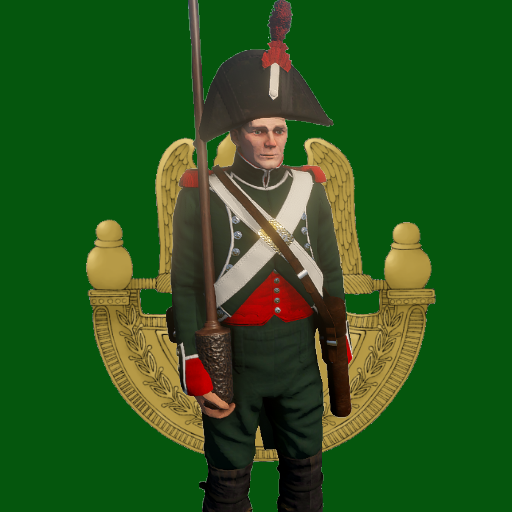 41e Régiment des Douanes Impériales Canonnier