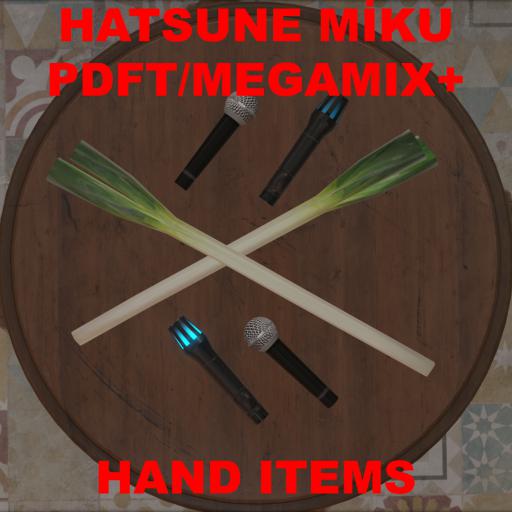 HATSUNE MIKU PROJECT DIVA FUTURE TONE HAND ITEMS PS4 PORT