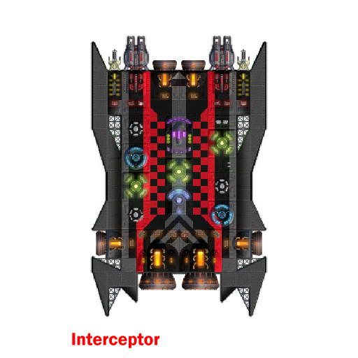 Reaper interceptor - speed 96 - crew 18