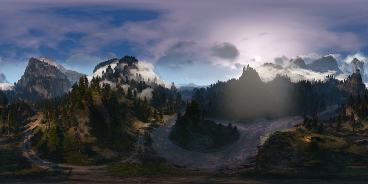 Witcher 3 wilderness near Kaer Morhen