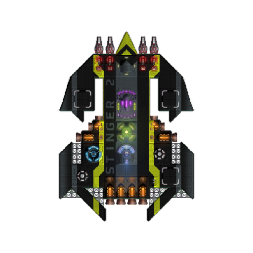 Stinger 2 - laser boat - crew 12 - speed 70