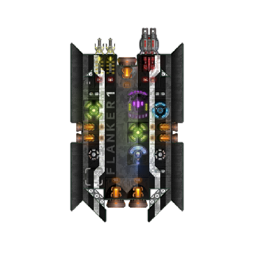 Cost efficient flanker - crew 16 - speed 77