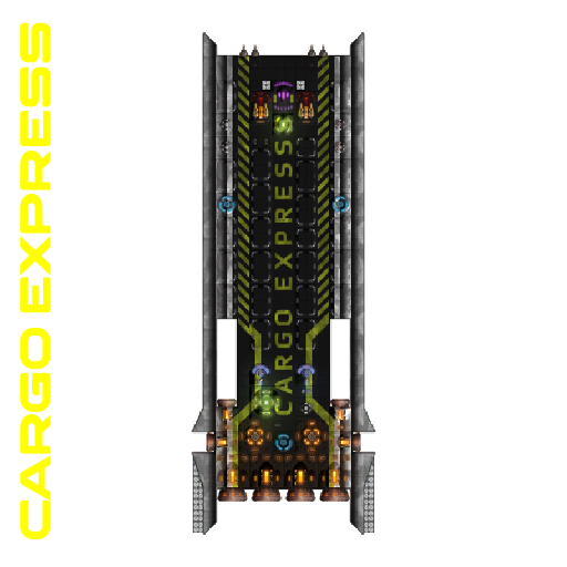 Cargo Express - speed 96 - crew 20 ok - 2 x miner