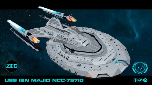 Steamワークショップ::USS ibn Majid NCC-75710 - Curiosity