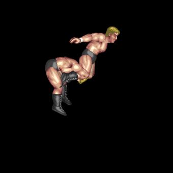 Top Rope Astro Scissors Whip