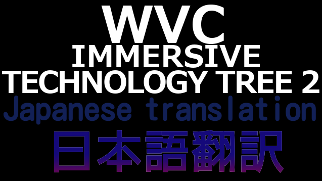 WVC - Immersive Technology Tree 2 日本語翻訳 mod preview for RimWorld