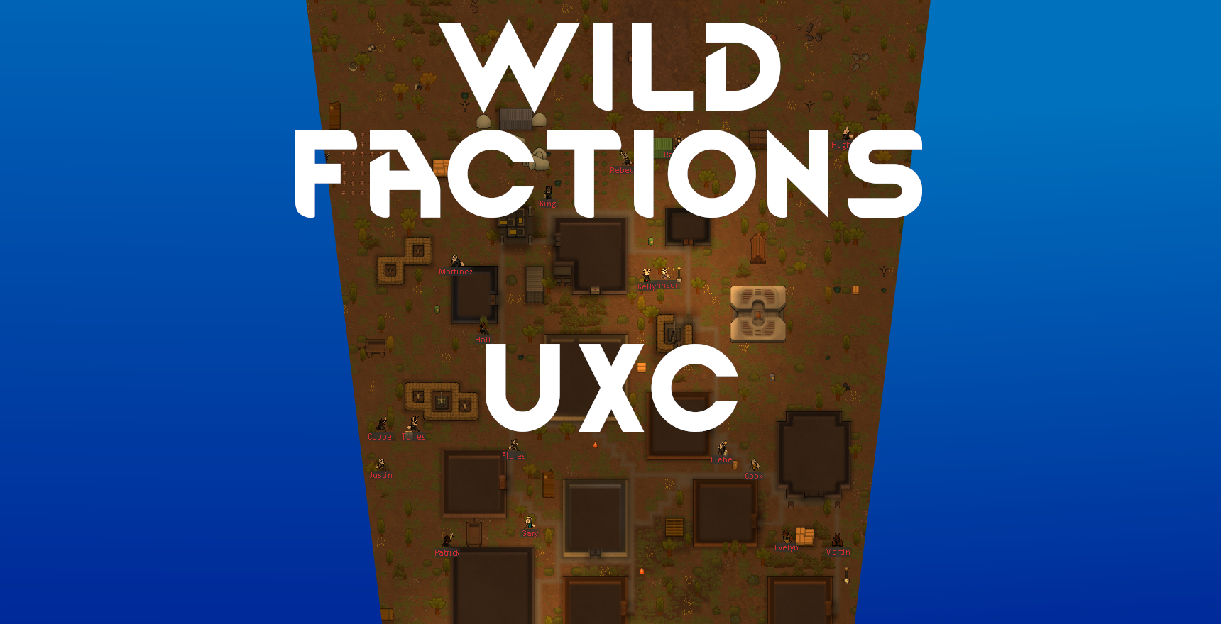 Wild Factions - UXC mod preview for RimWorld