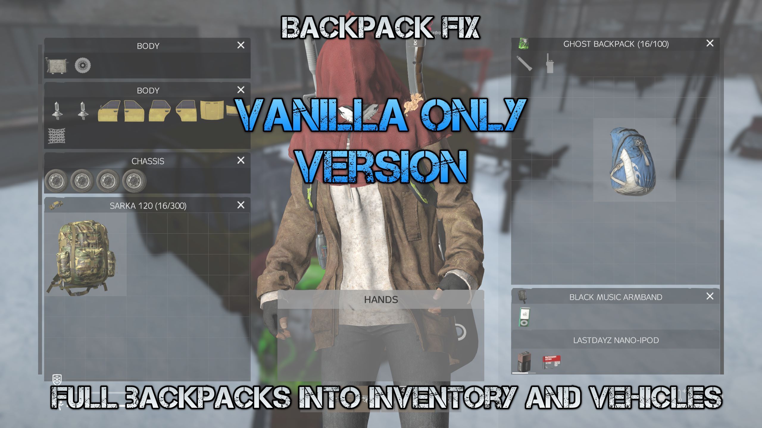 Mavericks Backpack FIX Vanilla Backpacks only