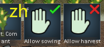 Toggle Harvest 中文漢化 mod preview for RimWorld