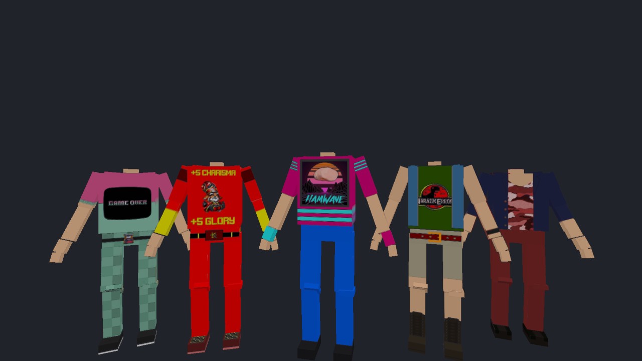 YM's Random Body Textures #6(Light Skintone)