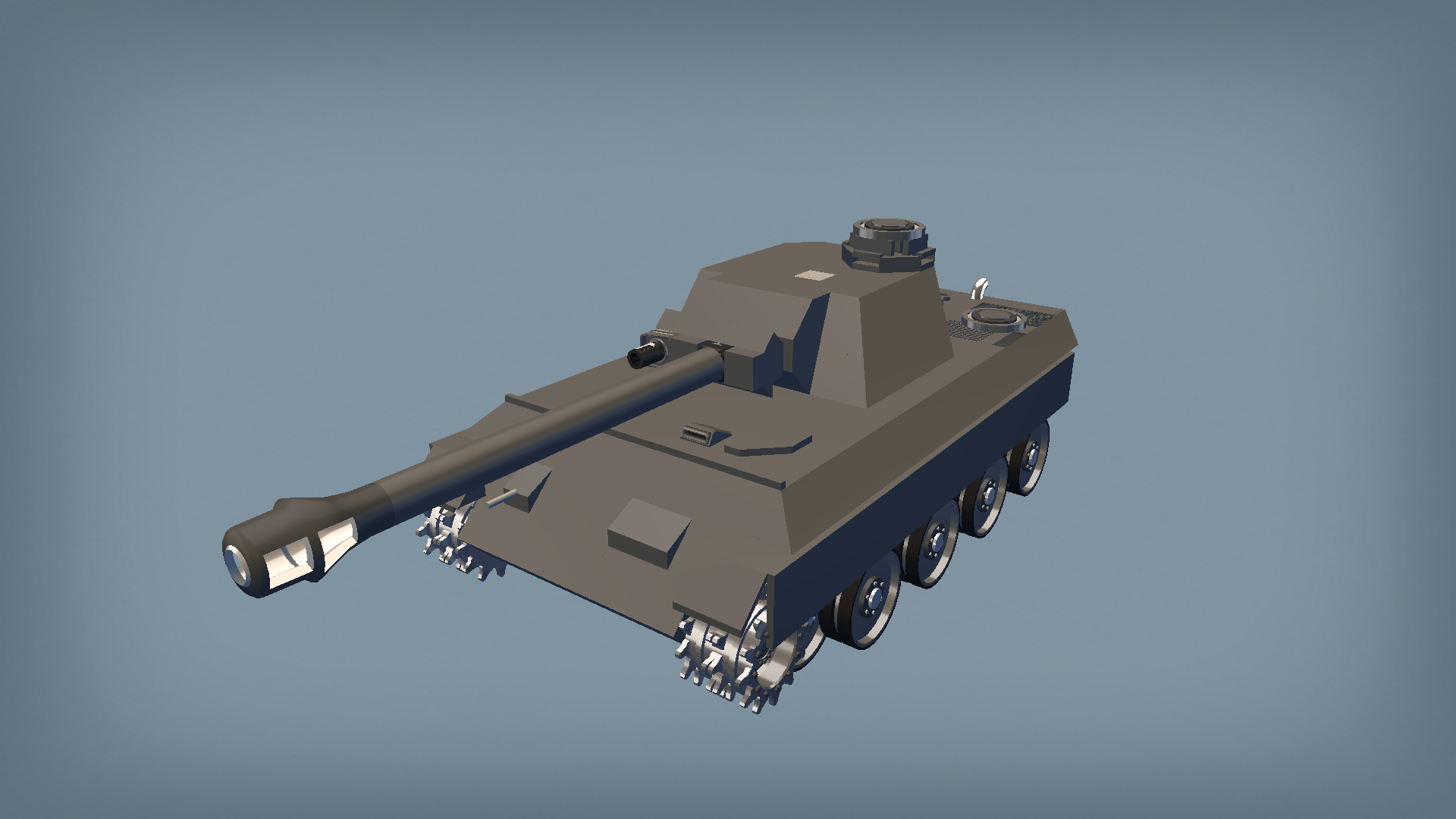 豹式-Panther（黑豹）D型中型坦克