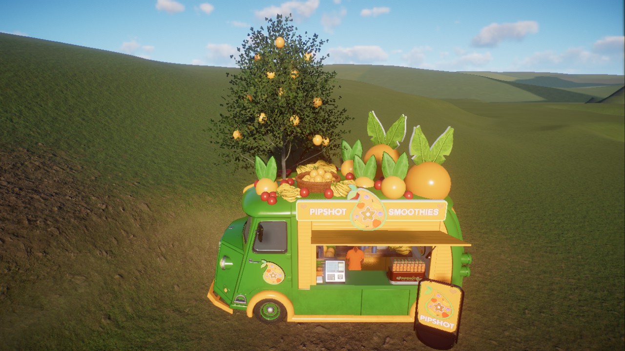 pipshot smoothies truck