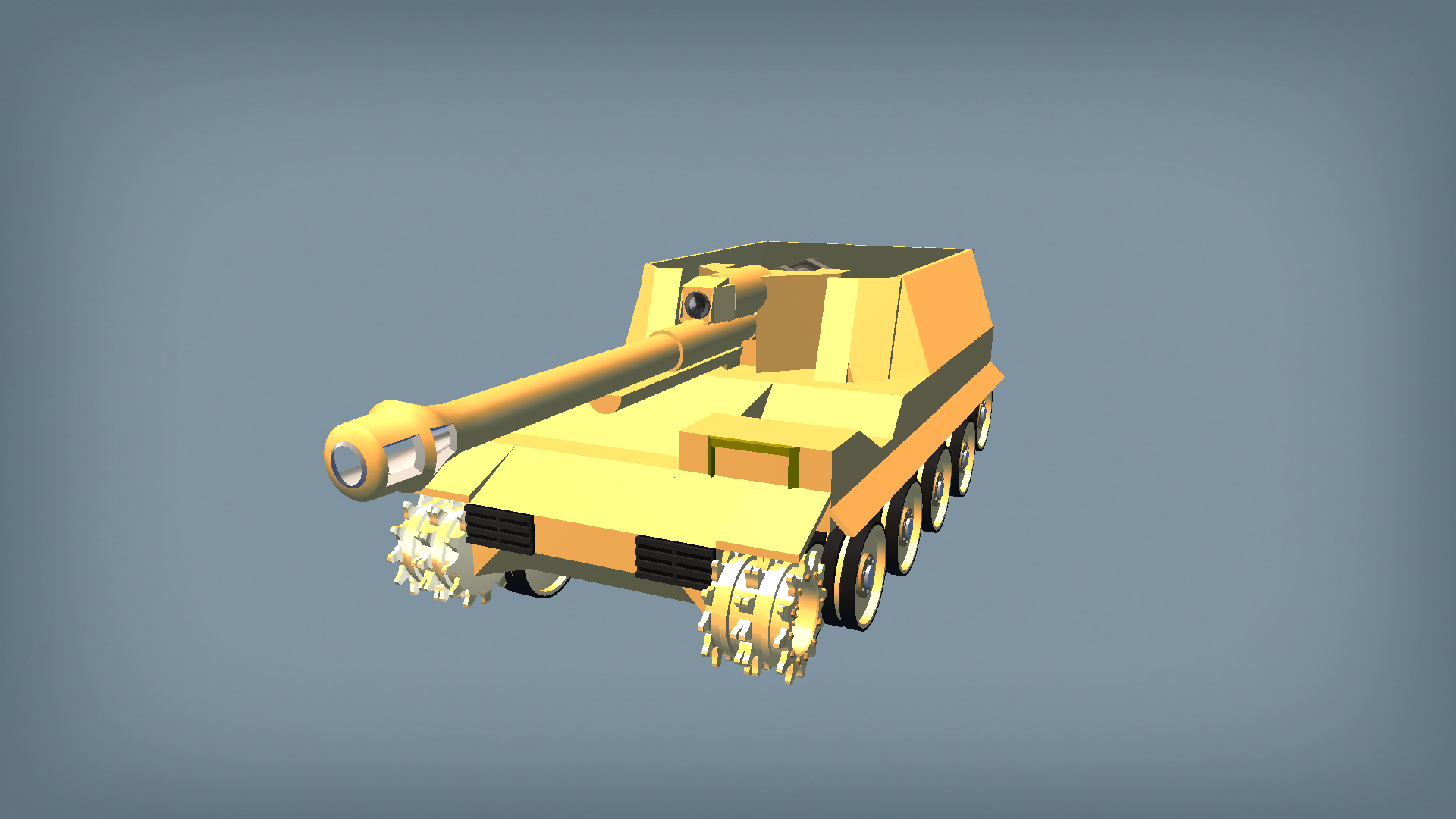 犀牛（胡蜂）自行火炮-Pak43 88mm火炮