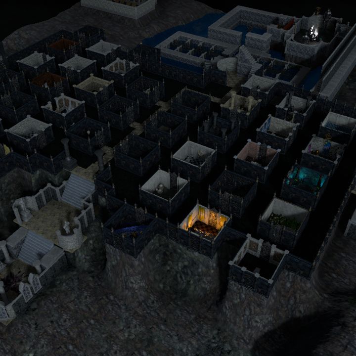Castel Ravenloft Dungeons  Map 12