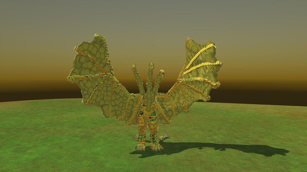 Titanus Ghidorah Remastered