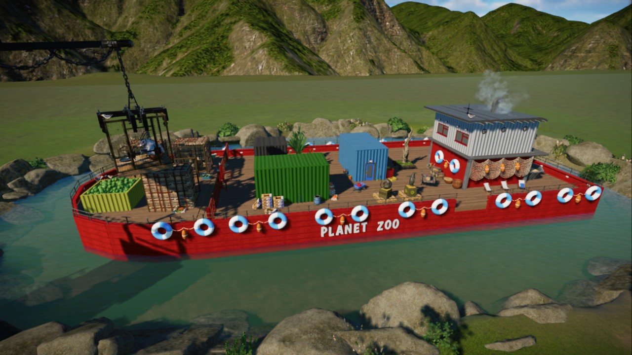 Staff boat container 🚢