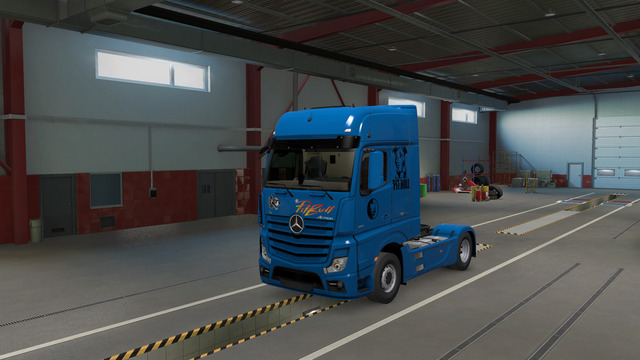 Pitbull Skin Pack für DAF XG+ und Mercedes