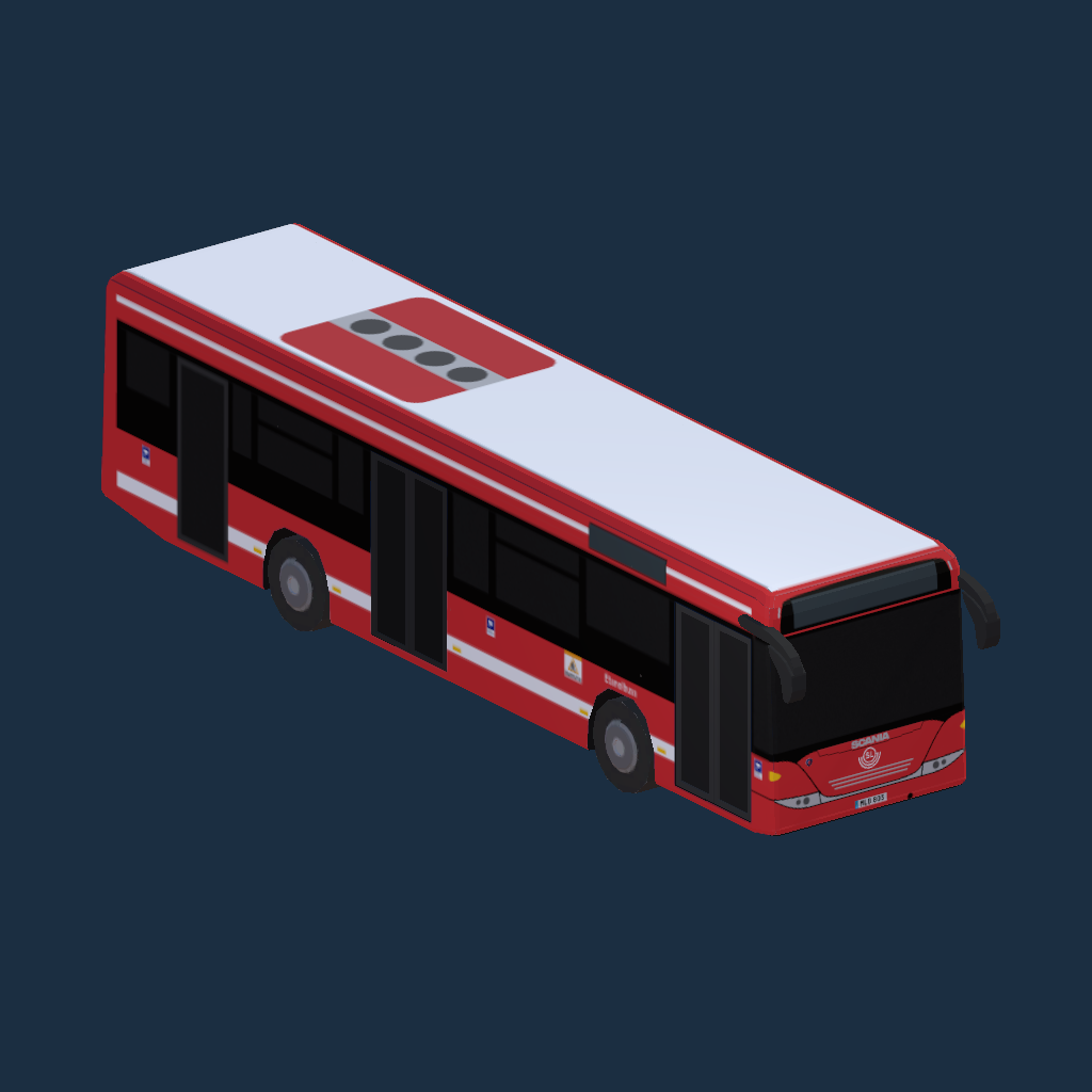 Storstockholms Lokaltrafik Scania Omnilink (Urbino 12 repaint)
