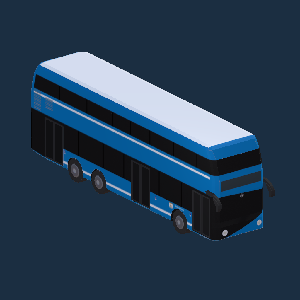 Storstockholms Lokaltrafik New Routemaster Blue