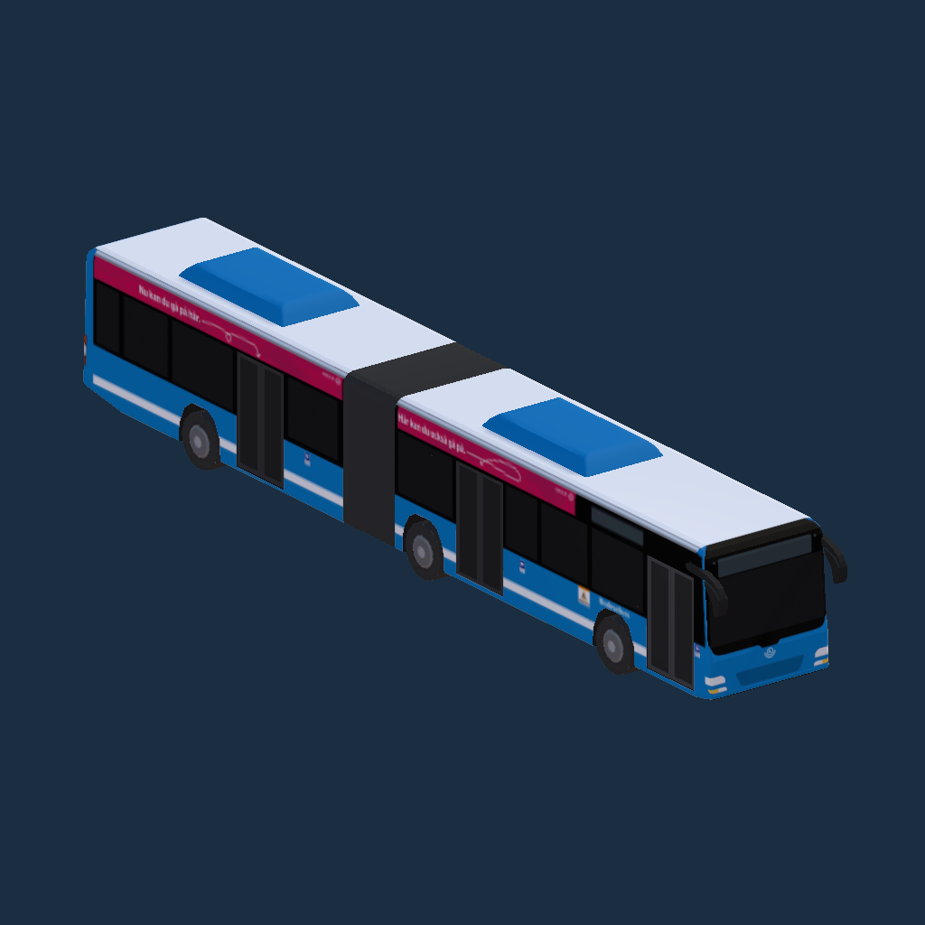 Storstockholms Lokaltrafik MAN Lion's City A23 Blue - PAD 4