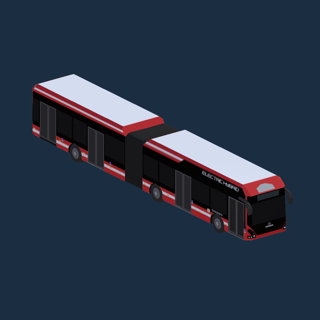 Storstockholms Lokaltrafik Volvo 7900EH Articulated