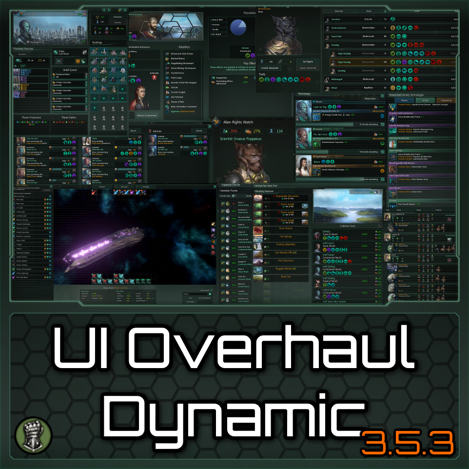 UI Overhaul Dynamic for 3.5.3