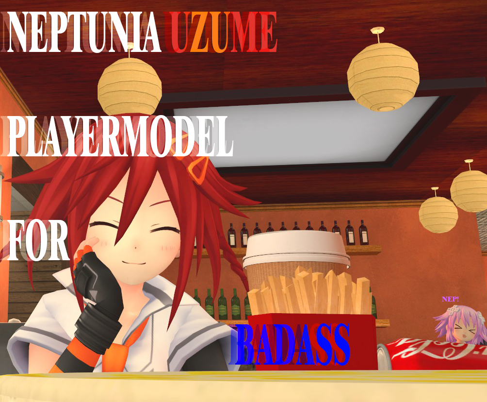 Uzume for badass 天王星涡芽玩家模型